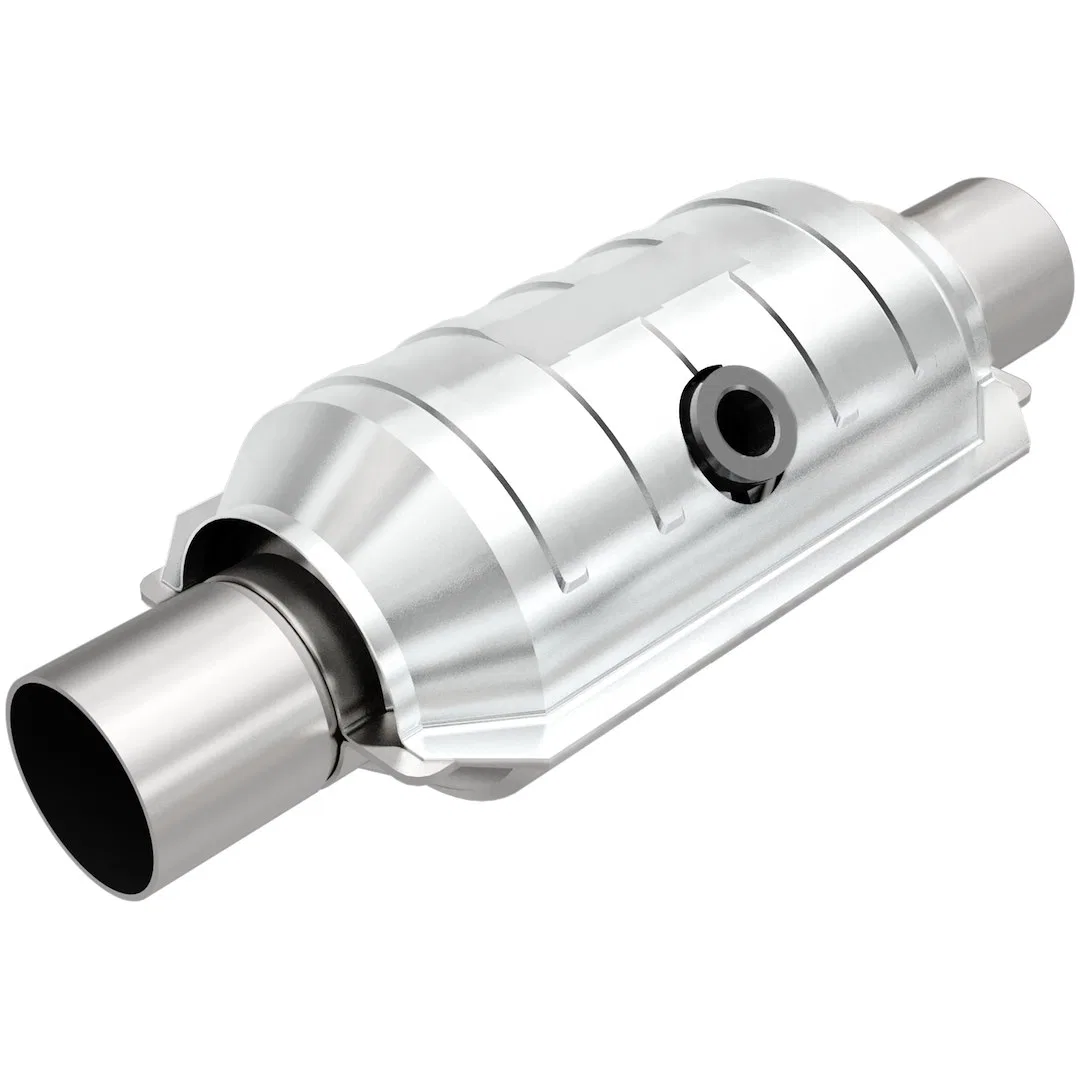 54054 – MAGNAFLOW Catalytic Converter, Stainless Steel Case Single 2 Inch Inlet Single 2 Inch Outlet 9 Inch Body/ 13 ...